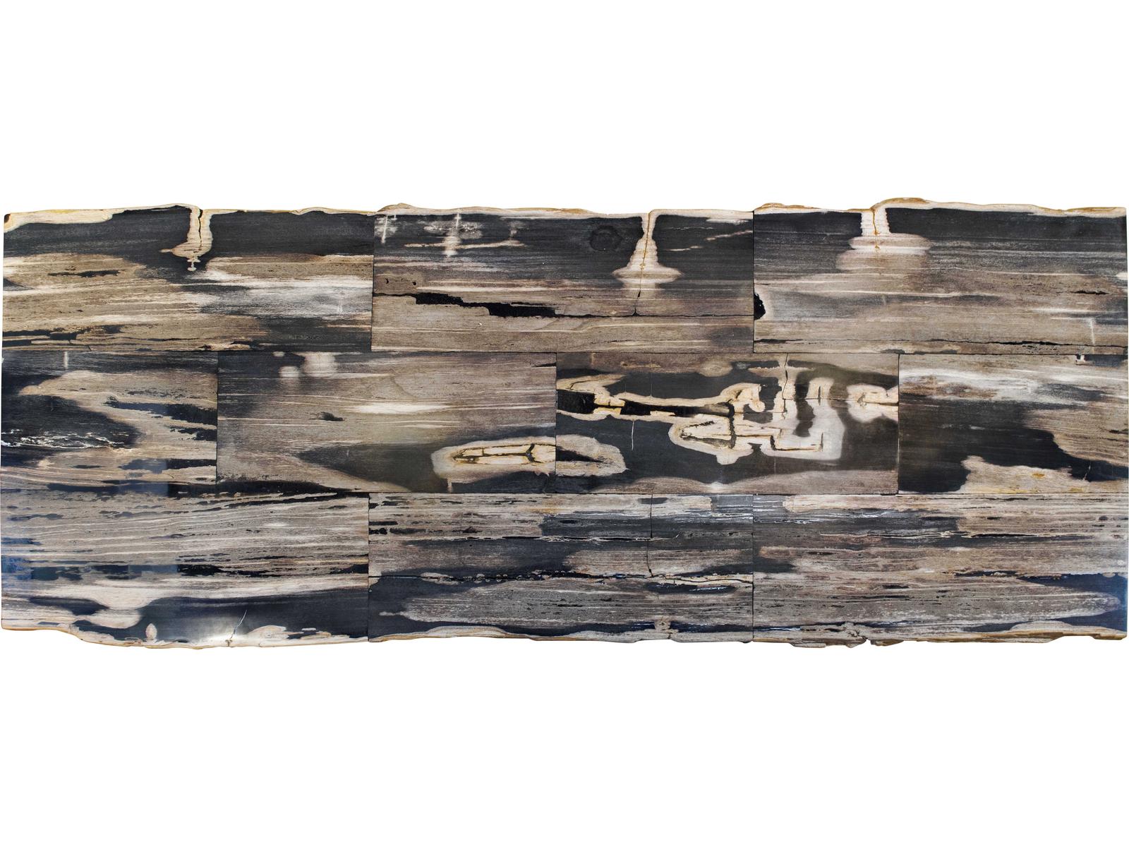 Grand Tour Andreas Petrified Wood Dining Table