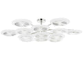 Corbett Lighting 13-Light Topaz LED Chandelier in Polished Nickel