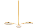 Corbett Lighting Beirut 3-Light Vintage Brass LED Chandelier
