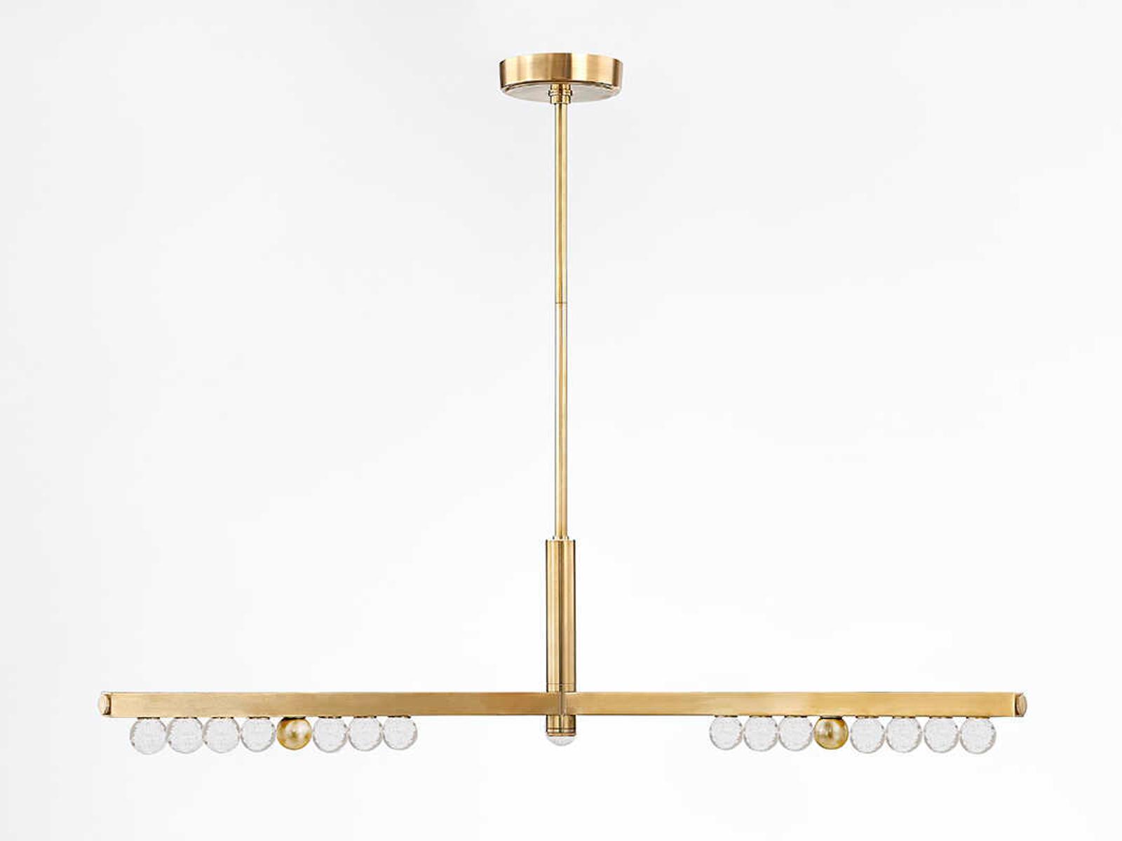 Corbett Lighting 3-Light Annecy LED Chandelier Vintage Brass
