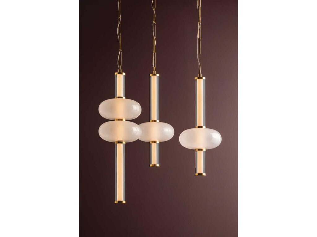 Corbett Lighting Corbin 3-Light LED Chandelier in Vintage Brass