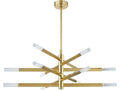 Corbett Lighting 12-Light Strasbourg LED Chandelier in Vintage Brass
