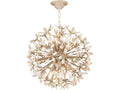 Corbett Lighting 8-Light Corfu Chandelier in Ivory Coco