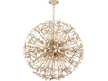 Corbett Lighting Corfu 10-Light Sputnik Chandelier with Ivory Coco Shells