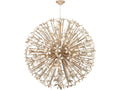 Corbett Lighting 16-Light Corfu Sputnik Chandelier in Ivory Coco