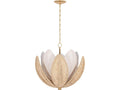 Corbett Lighting 5-Light Costa Brava Chandelier in Vintage Gold Leaf