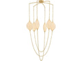 Corbett Lighting Positano 6-Light Vintage Brass Gold Chandelier