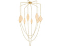 Corbett Lighting Positano 8-Light Vintage Brass Gold Tiered Chandelier