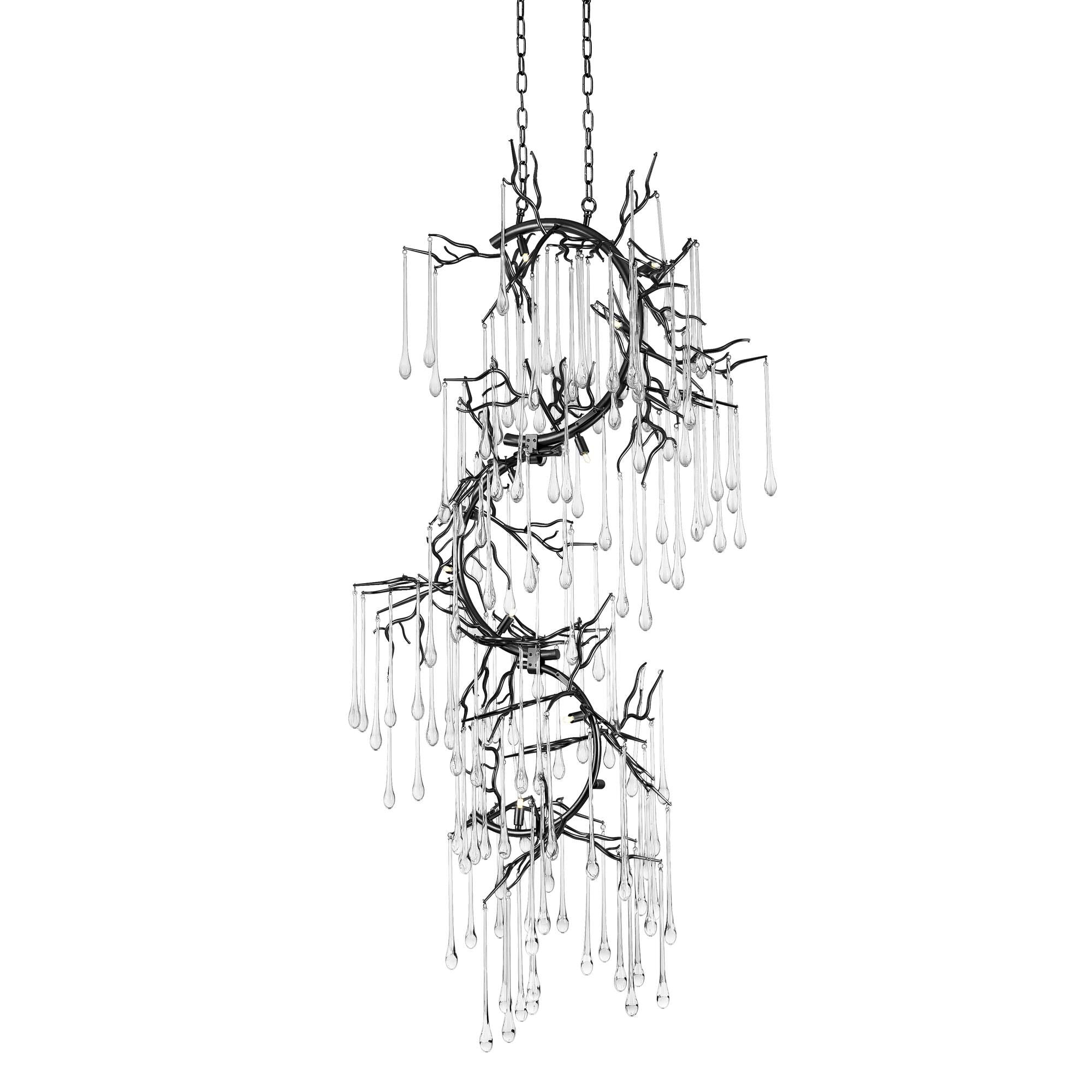 Cwi Lighting Anita 26 Inch 12 Light Linear Suspension Light Cp766650