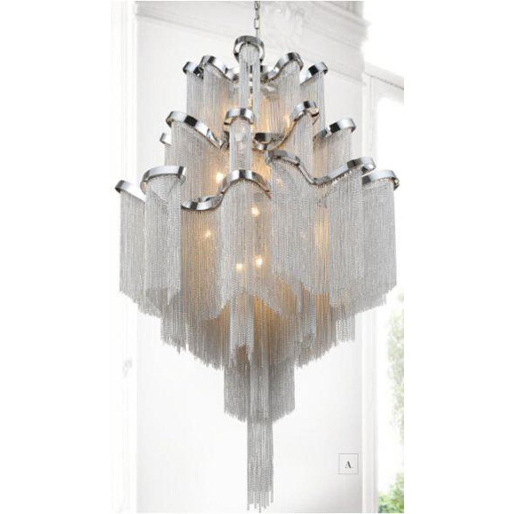 Daisy 24 Inch 17 Light Chandelier
