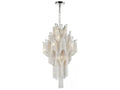 CWI Lighting Daisy 17-Light Down Chandelier in Chrome