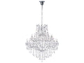 CWI Lighting Maria Theresa 41-Light Chandelier in Chrome with Clear Crystal