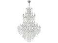 CWI Lighting 84-Light Maria Theresa Chandelier in Chrome with Clear Crystal