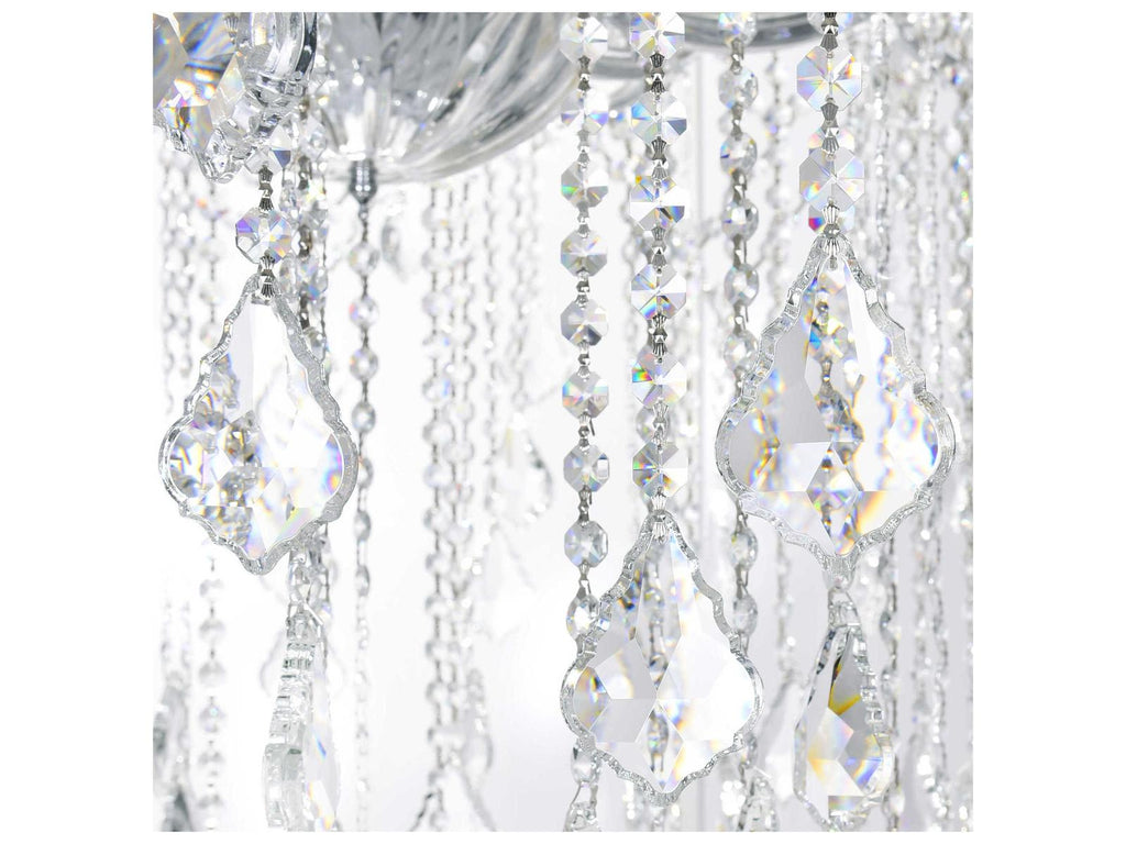 CWI Lighting 84-Light Maria Theresa Chandelier in Chrome with Clear Crystal