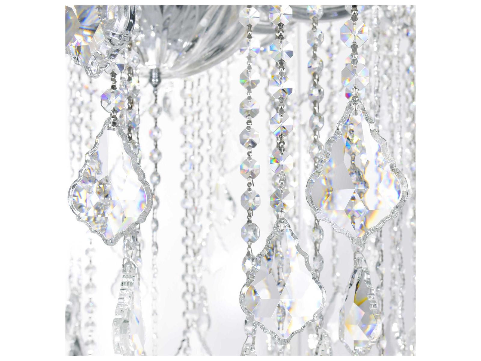 CWI Lighting 84-Light Maria Theresa Chandelier in Chrome with Clear Crystal