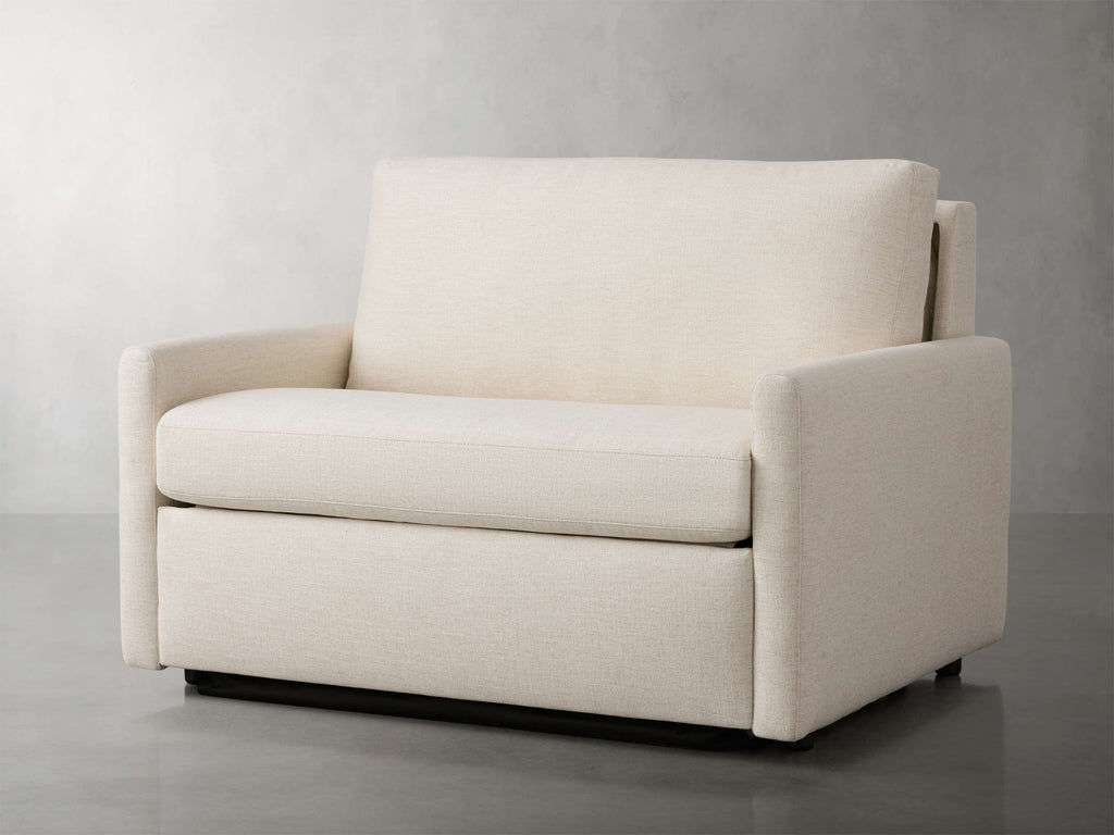 Kipton Slim Arm Luxury Twin Sleeper Chair