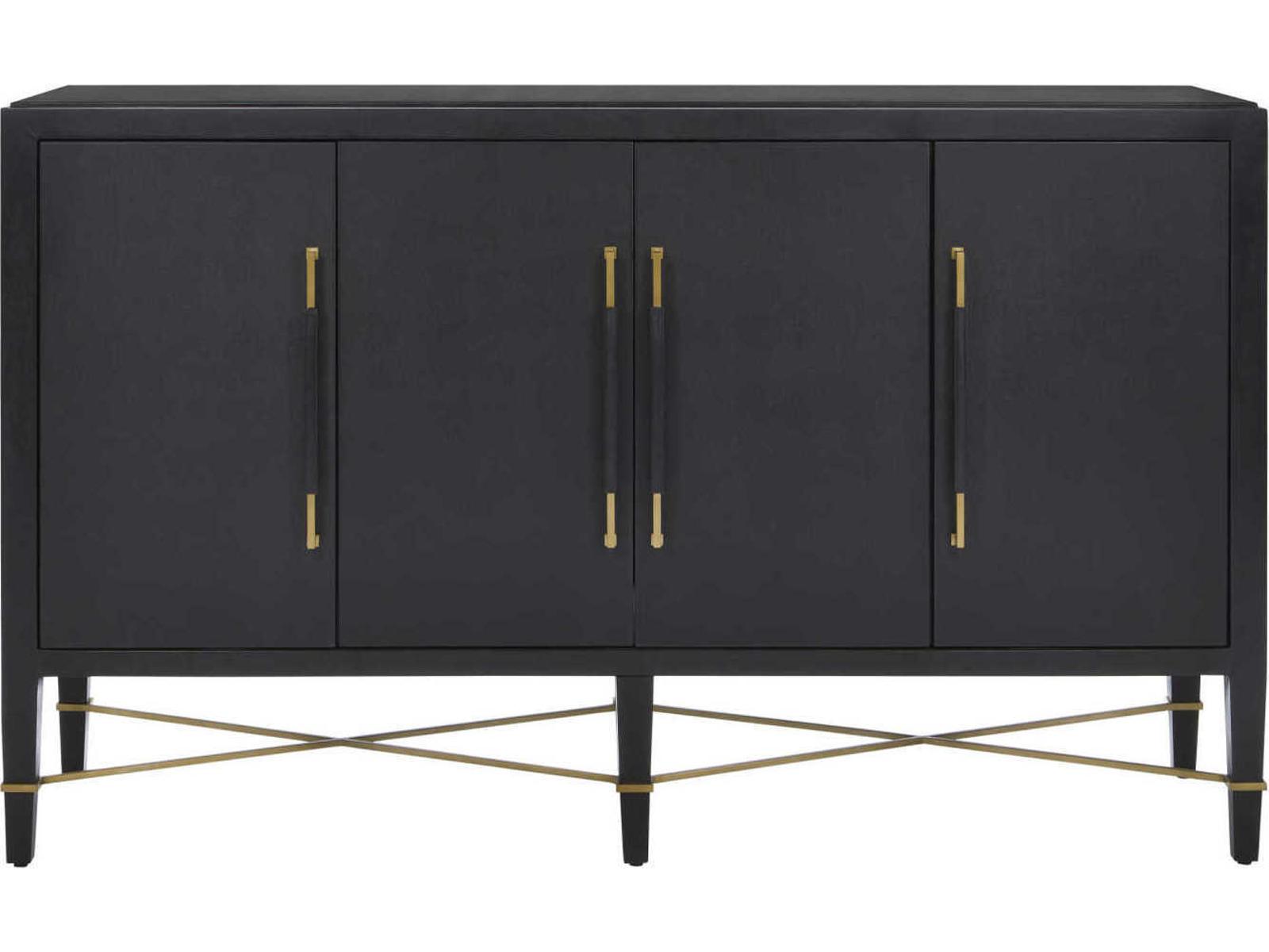 Vistas 67 Black Lacquered Linen Champagne Metal Sideboard,"<div class="flex flex-col max-w-1/4">
<span class="w-full text-base font-semibold mb-2">Features</span><ul class="list-disc pl-5"><li class="text-sm my-1"><div class="w-full html-content-container