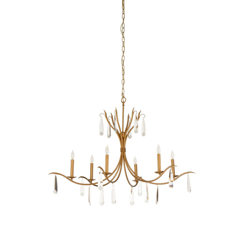 Chelsea House Chelsea Housegeneral Giulia 48 Inch 6 Light Chandelier Cp770517