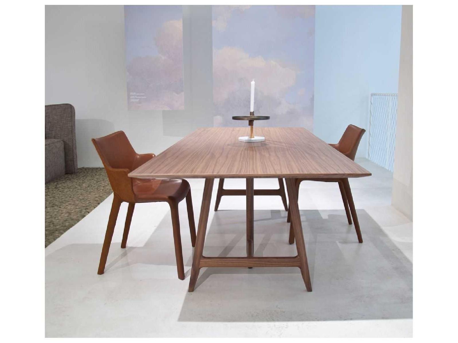 Easel By Ludovica + Roberto Palomba Rectangular Wood Dining Table