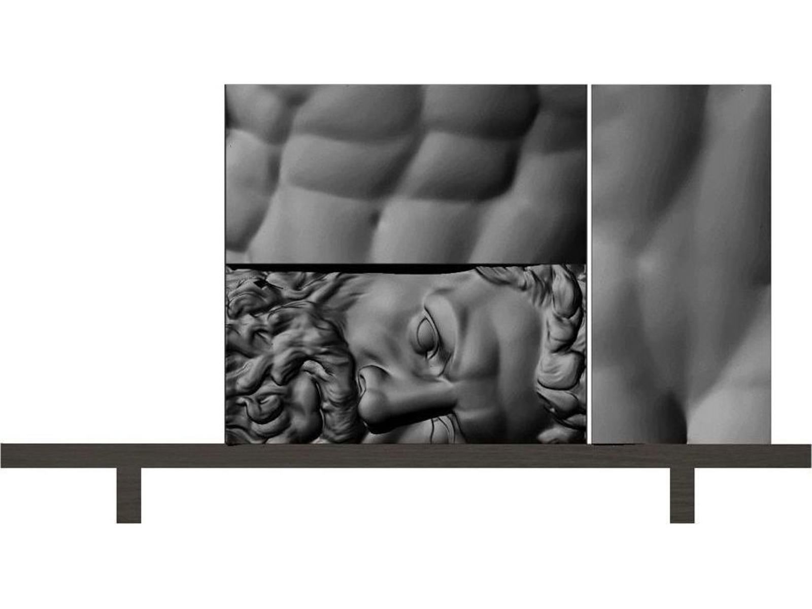 Ercole E Afrodite Modular Wood Sideboard