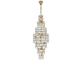 Elegant Lighting 26-Light Adaline Tiered Chandelier in Satin Gold