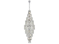 Elegant Lighting 41-Light Adaline Tiered Chandelier in Chrome with Clear Crystal