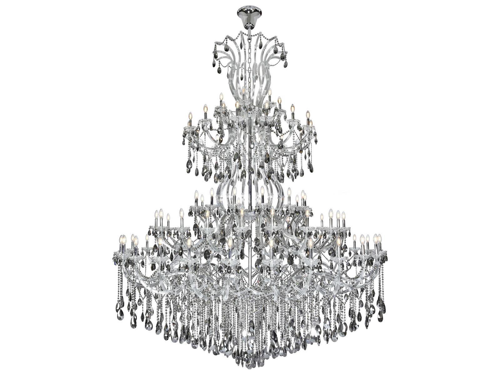 Elegant Lighting Maria Theresa 84-Light Candelabra Tiered Chandelier