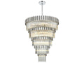 Elegant Lighting Willow 43-Light Chrome Tiered Chandelier