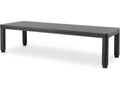 Atelier 118 Inch Rectangle Dining Table in Charcoal Grey Oak Veneer