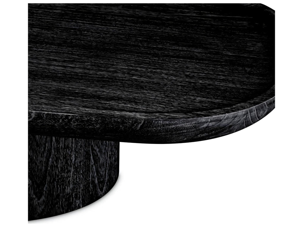 Rouault Rectangle Coffee Table in Charcoal Grey Veneer