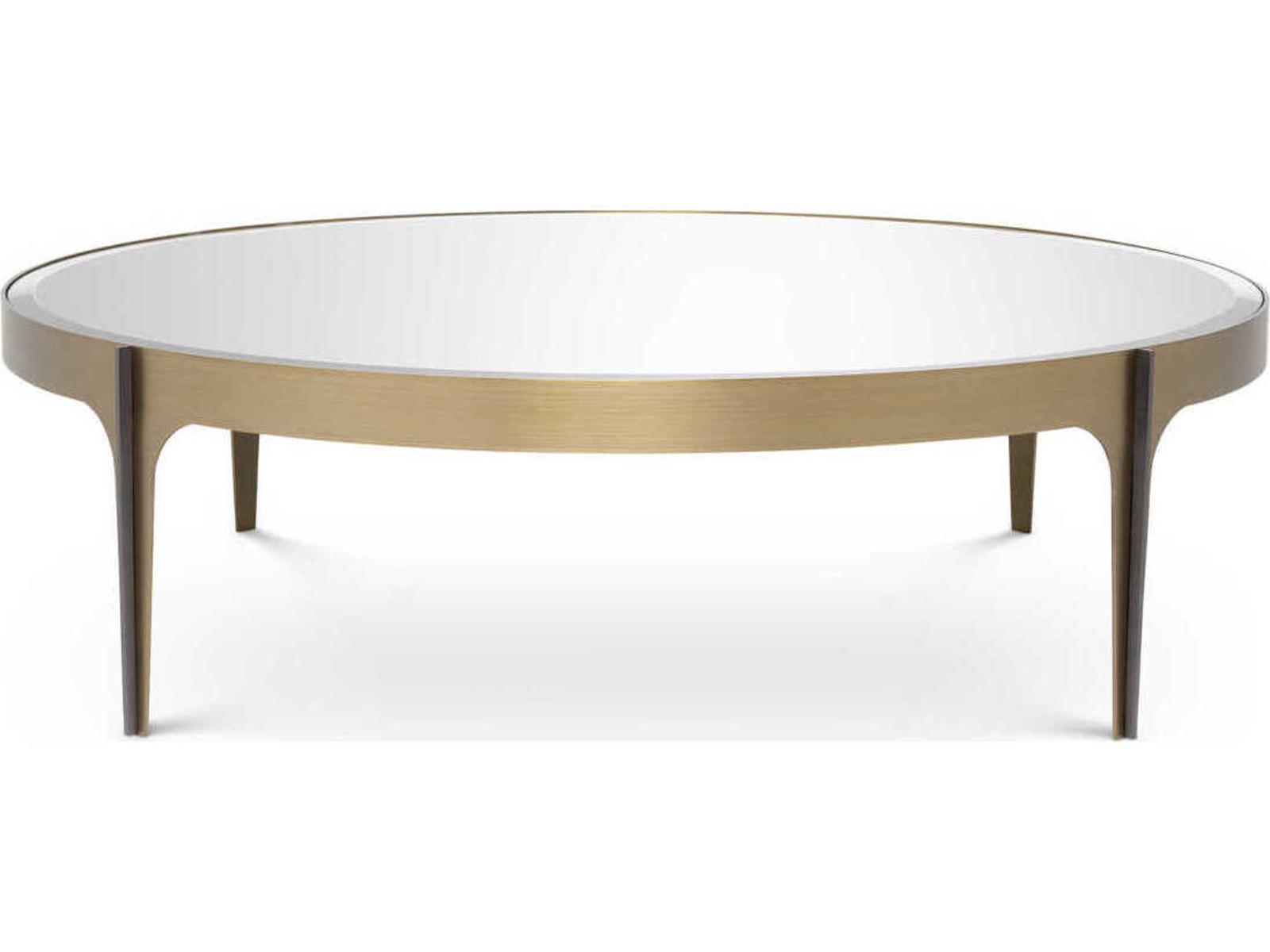 Artemisa L Brushed Brass Coffee Table