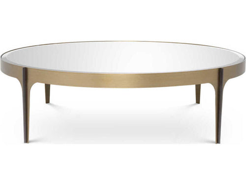 Artemisa L Brushed Brass Coffee Table