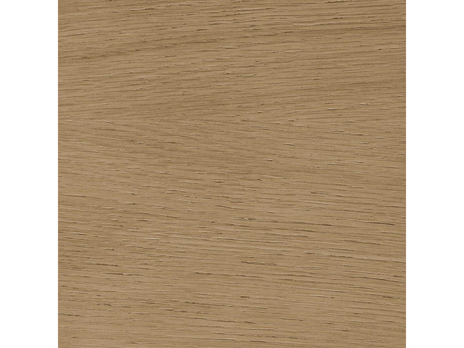Guinness Square Coffee Table in Natural Oak Veneer and Bronze Finish