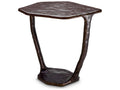Tigra Free Form Side Table in Bronze Finish