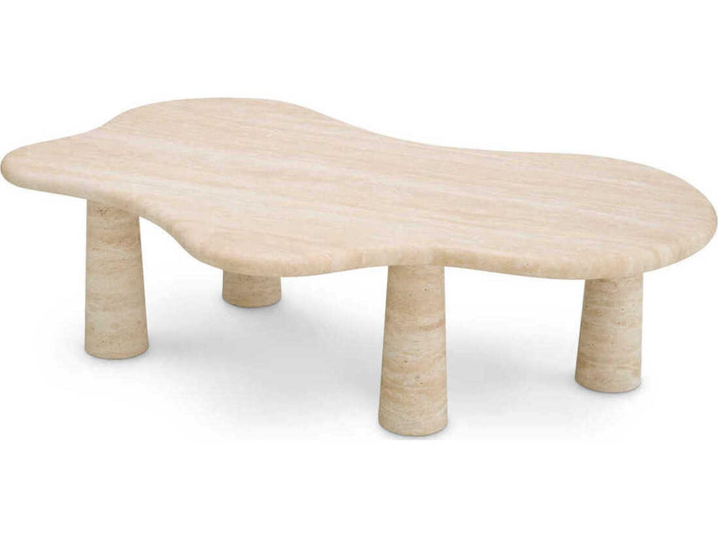 Isernia Travertine Coffee Table