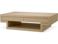 Rialto Rectangle Washed Oak Veneer Coffee Table