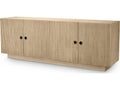 Dimitrios Washed Oak Veneer Dresser with Bronze Accents