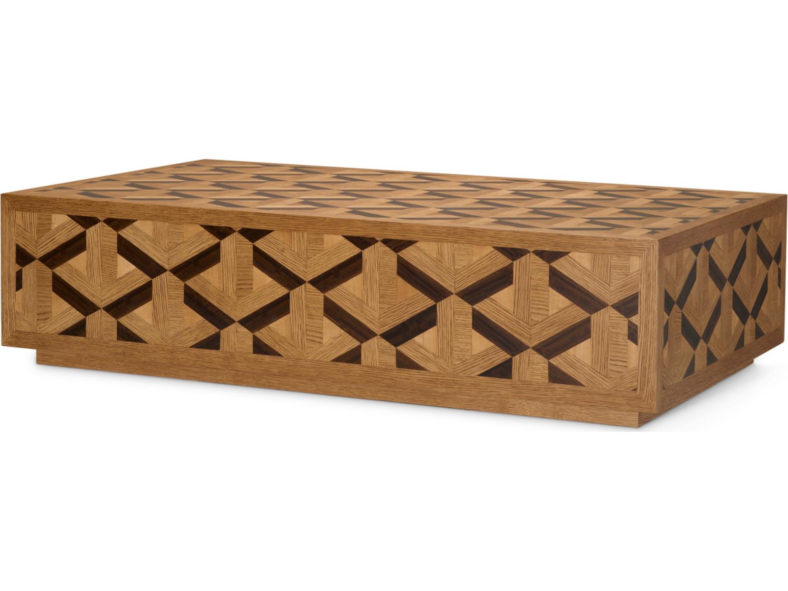 Rubicon Rectangle Coffee Table in Oak Veneer