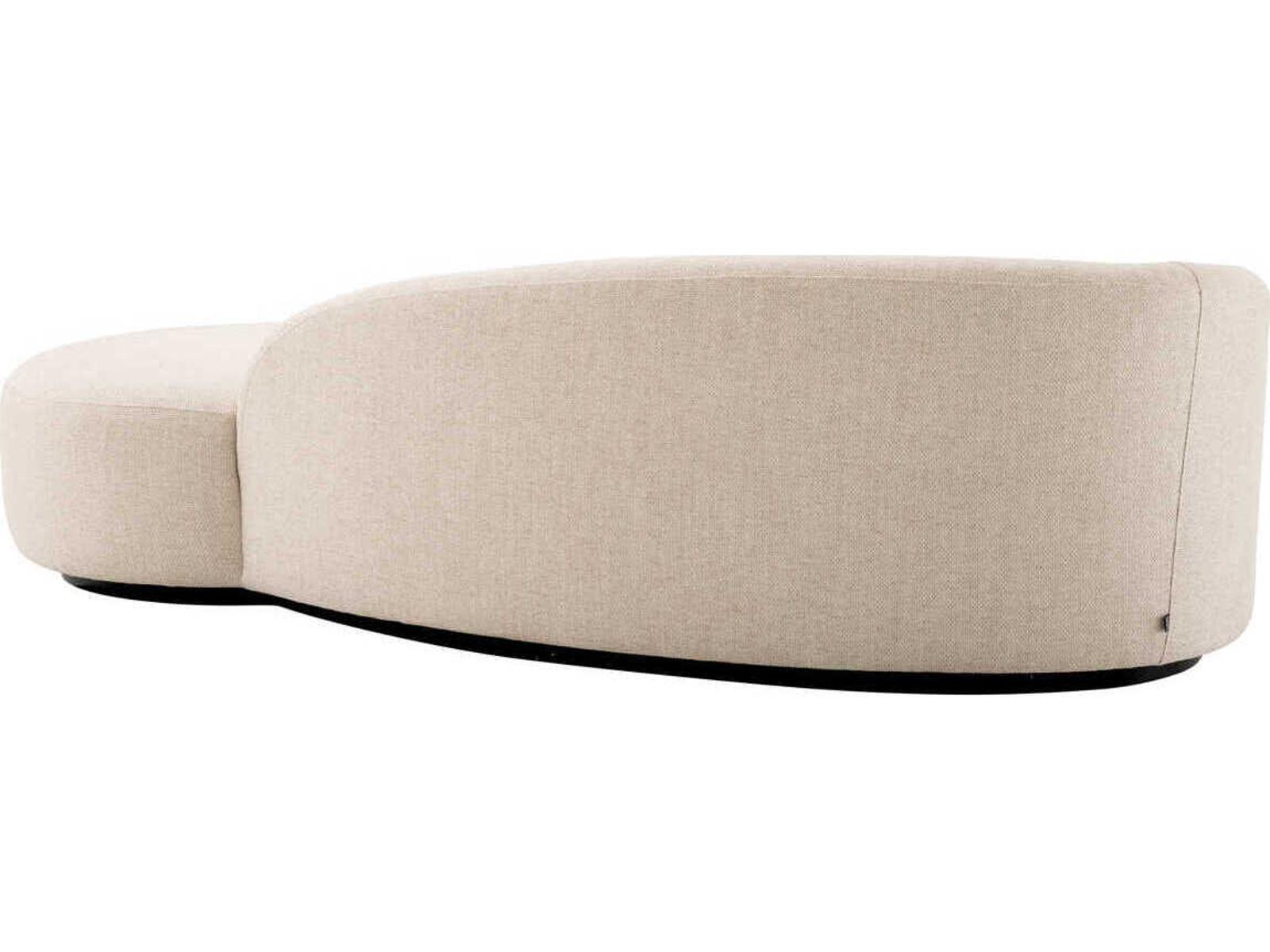 Bernd 3-Seat Upholstered Sofa in Pausa Natural Beige