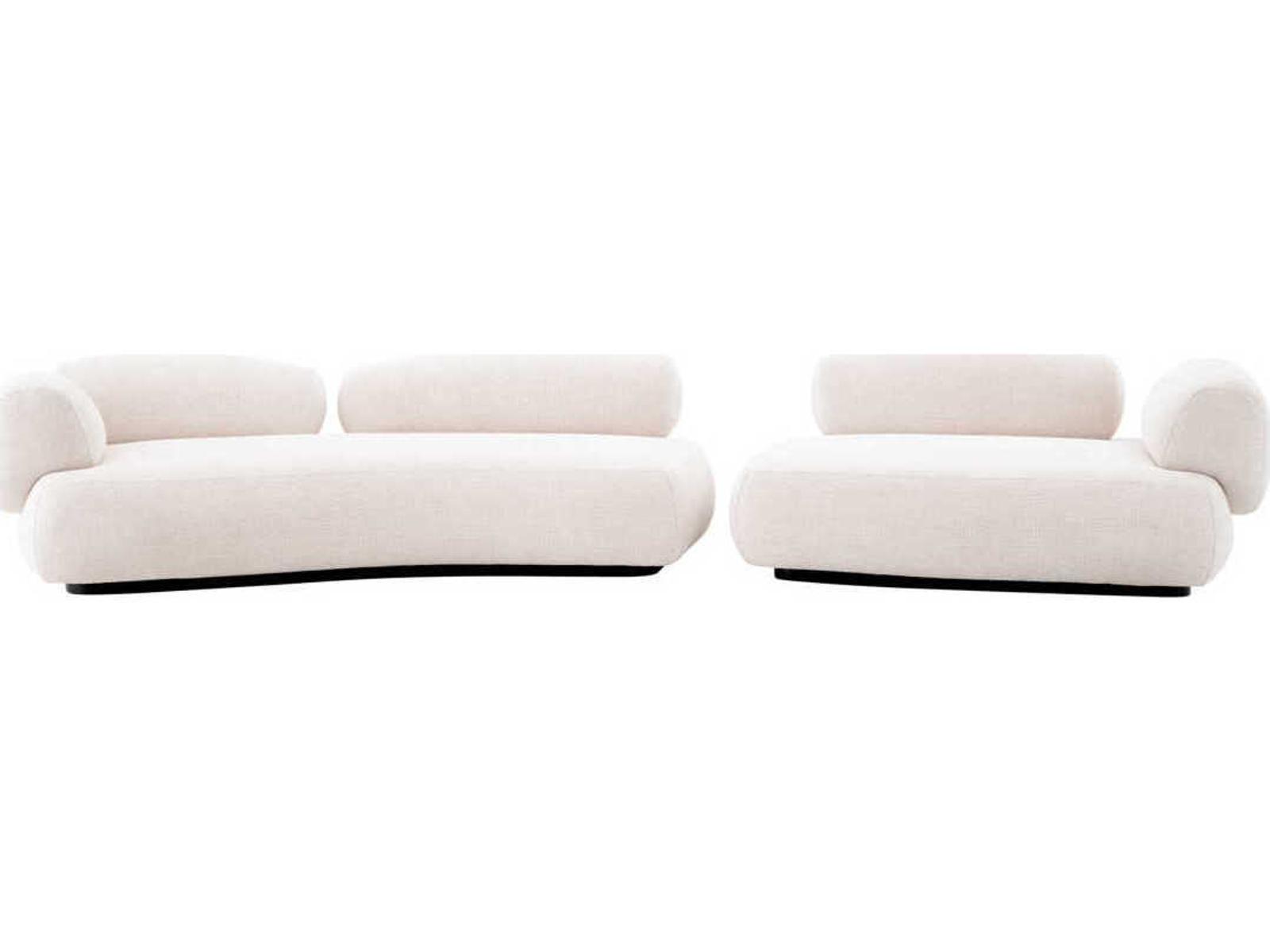 Cabrera White Upholstered Modular