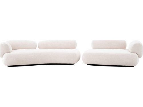 Cabrera White Upholstered Modular