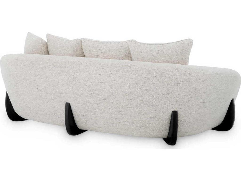 Siderno Cream Upholstered Sofa