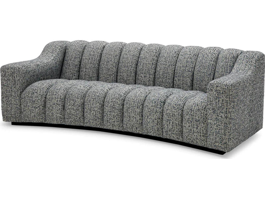 Kelly S Sofa 3-Seat Fabric in Montclair Blue