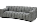 Kelly S Sofa 3-Seat Fabric in Montclair Blue
