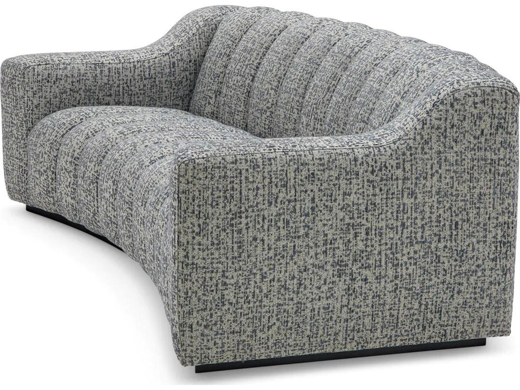 Kelly S Sofa 3-Seat Fabric in Montclair Blue