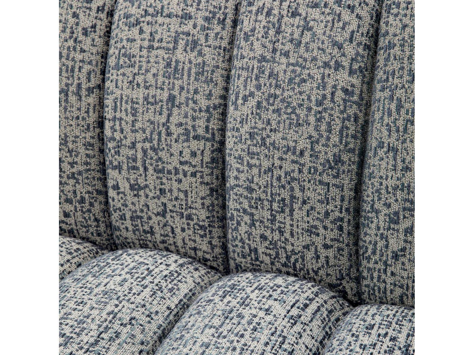 Kelly S Sofa 3-Seat Fabric in Montclair Blue