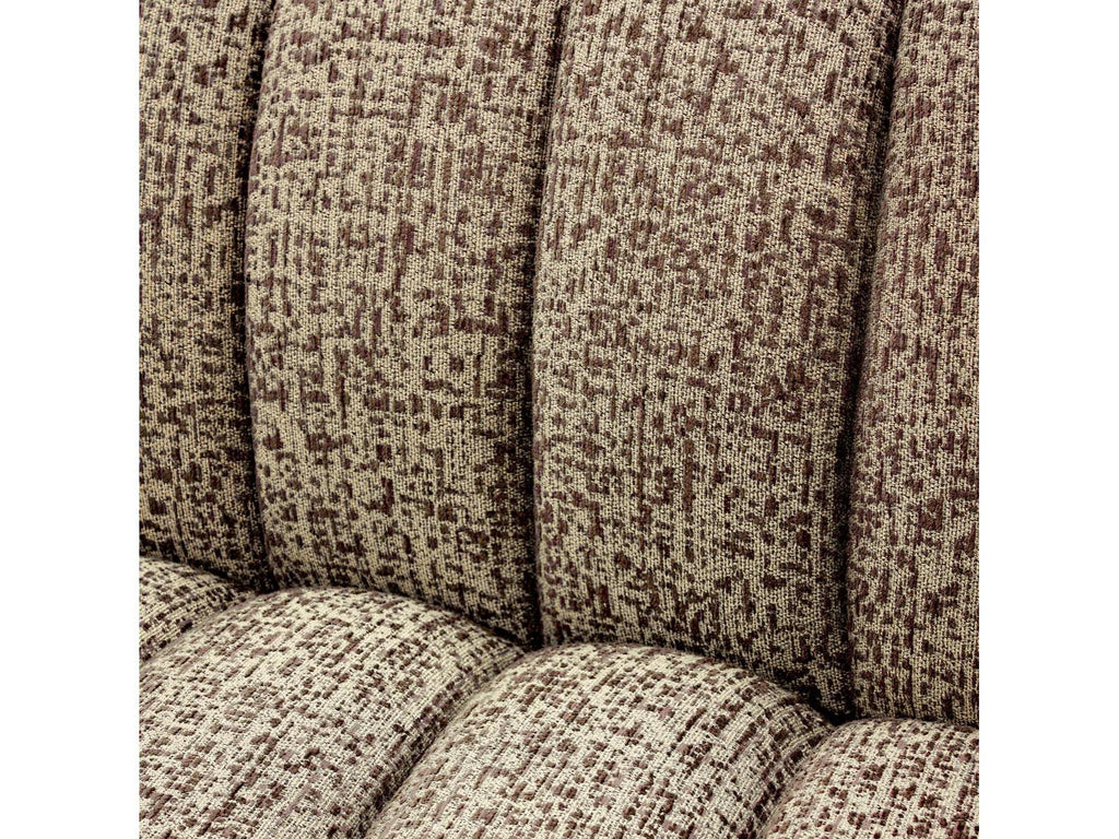 Kelly S 3-Seat Montclair Dark Brown Fabric Sofa