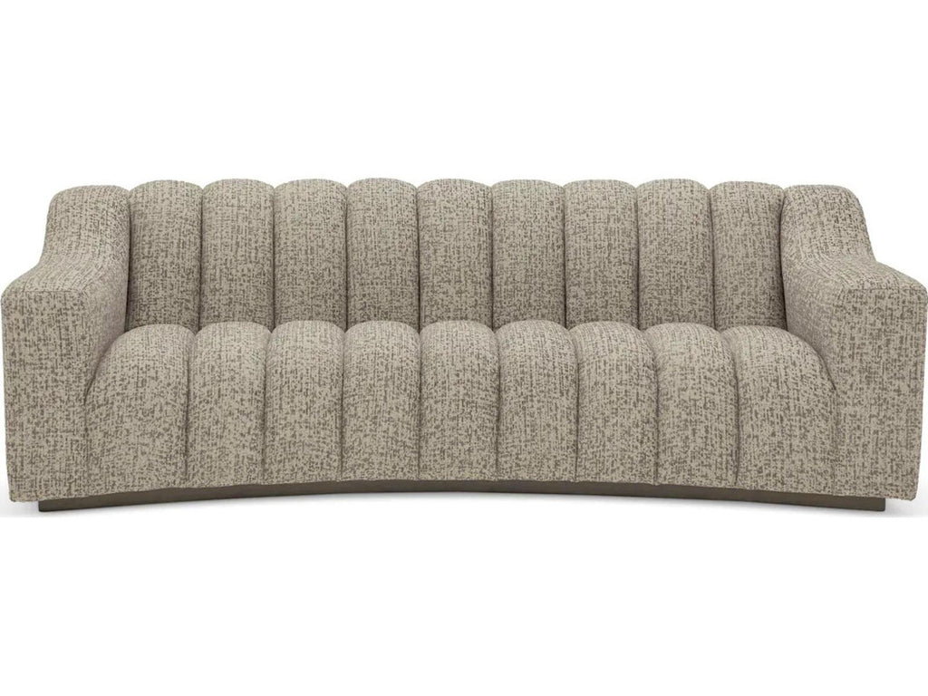 Kelly S 3-Seat Fabric Sofa in Montclair Warm Grey