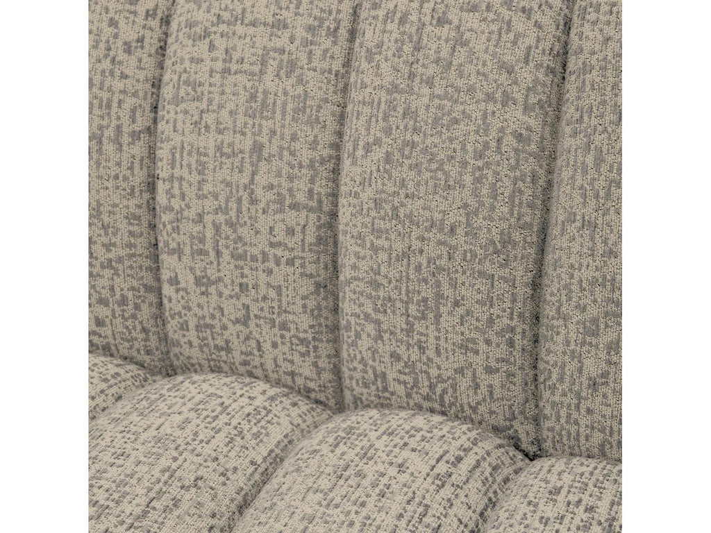 Kelly S 3-Seat Fabric Sofa in Montclair Warm Grey