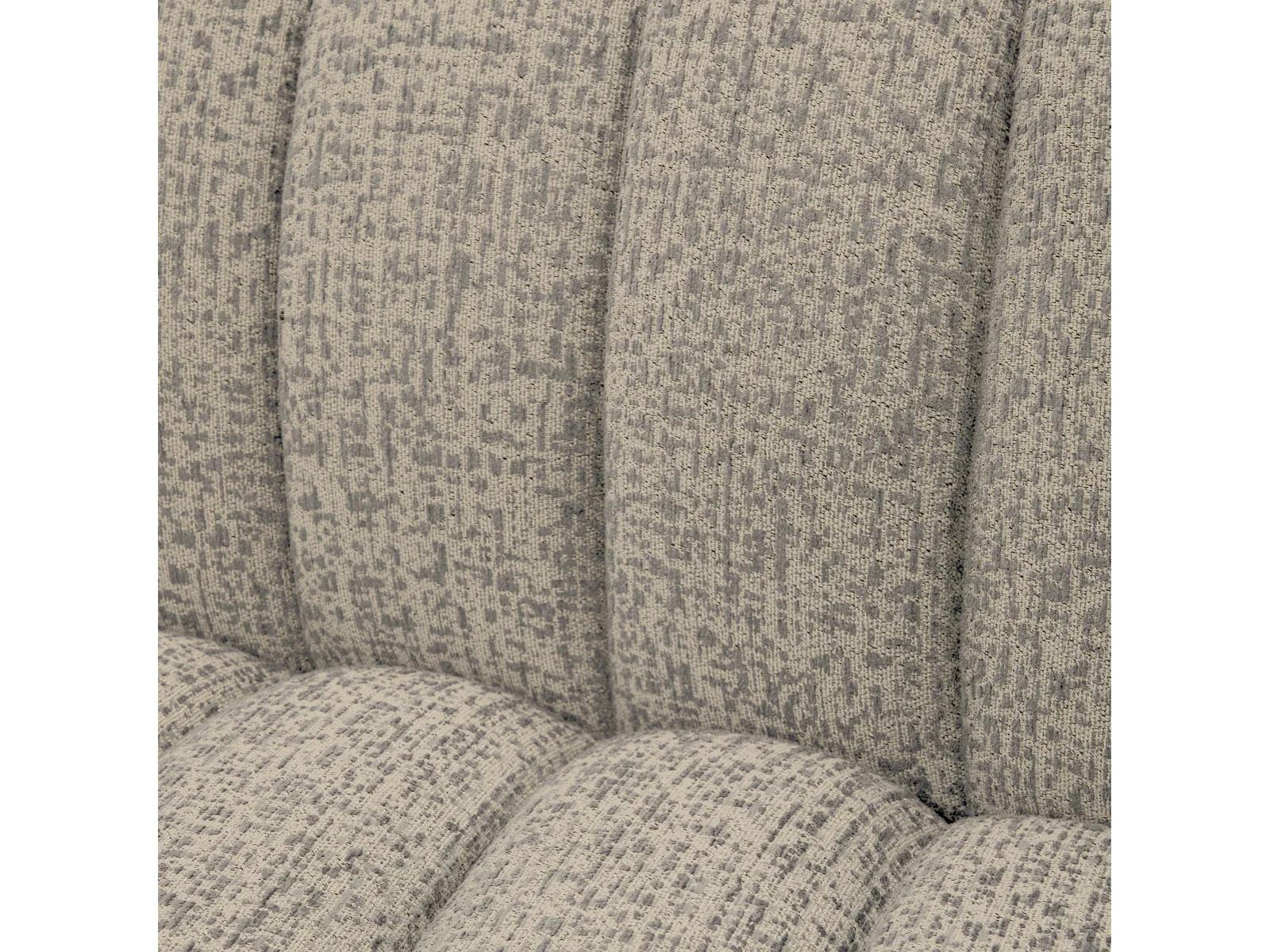 Kelly S 3-Seat Fabric Sofa in Montclair Warm Grey
